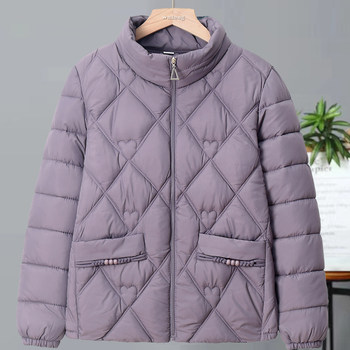 Mom's fashionable large size cotton coat winter 2025 new middle-aged and elderly cotton coat jacket foreign style thickened cotton jacket short style Mom's fashionable large size cotton coat winter 2025 new middle-aged and elderly cotton coat jacket foreign style thickened cotton jacket short style