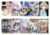 Hoa mở Ilupoka Post Bus Traffic Meal Card Subway Card Tùy chỉnh Anime ngoại vi 30 tờ - Carton / Hoạt hình liên quan sticker hoạt hình Carton / Hoạt hình liên quan