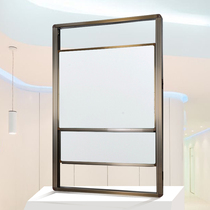 Lifting whiteboard School multimedia classroom up and down push-pull black board teaching hanging magnetic green custom blackboard