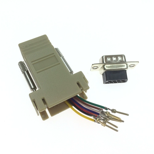 Гонг Матери серийный порт в RJ45 ROTOR CRISTAL HEAD ROTOR ROTOR RS232 COM -порт COM PING 9 КПИ 9