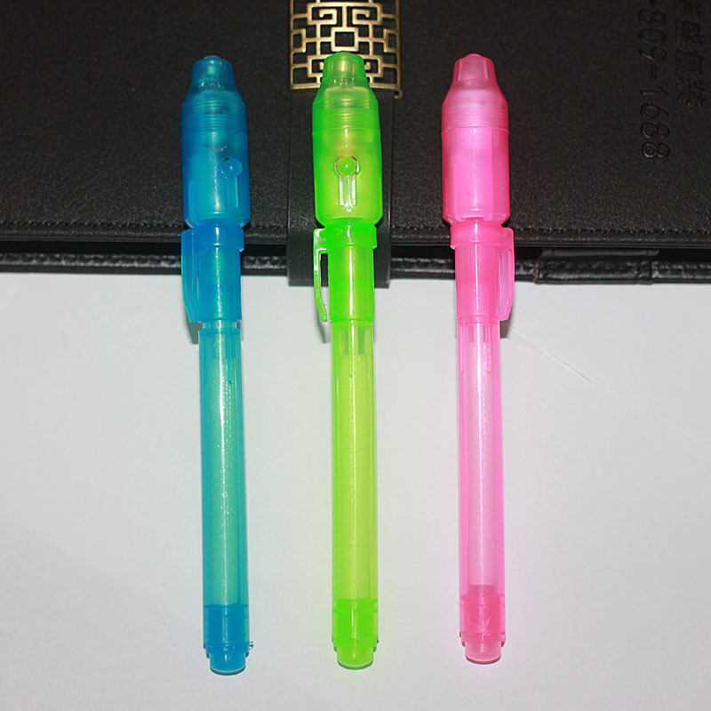 Fluorescent pen Invisible colorless transparent UV UV marker Magic pen Banknote verification anti-counterfeiting fine pointed marker pen