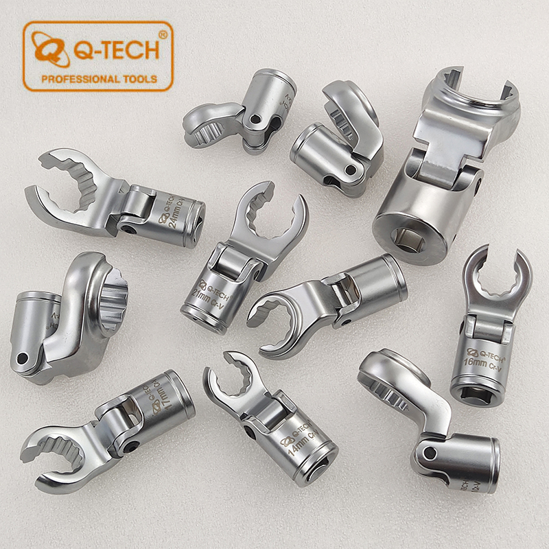 Q-Tech Xirui Imported 1/2 Inch Square Flexible Socket Wrench Double-Head Pipe Wrench Tool Q-Tech Xirui Imported 1/2 Inch Square Flexible Socket Wrench Double-Head Pipe Wrench Tool