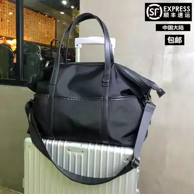 Net red travel bag women's hand-held shopping bag Korean short-distance bag men's large capacity travel bag tide leisure bag