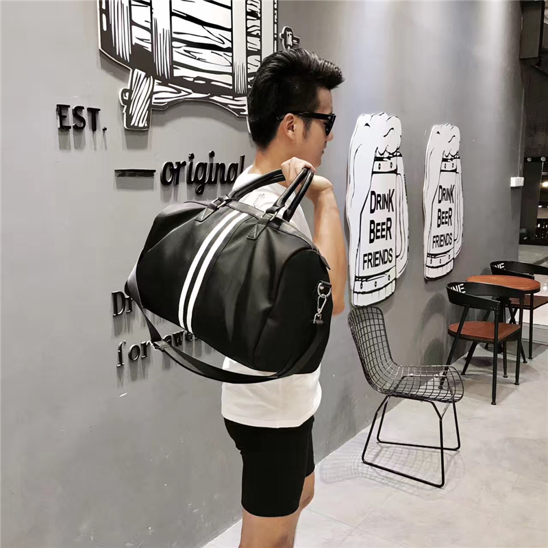 Du lịch đường dài túi nữ túi xách túi duffel nhỏ túi thể thao Hàn Quốc nam thể dục du lịch thủy triều túi du lịch nội trú túi shop túi