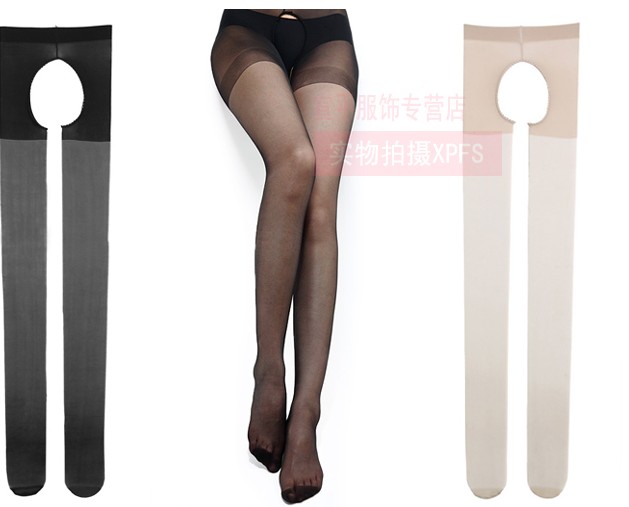 Sexy mở vớ pantyhose mùa hè vớ siêu mỏng miễn phí của off-line thậm chí vớ xà cạp