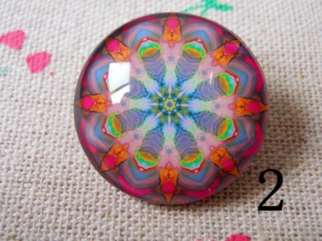 Broche en cristal artificiel - Ref 1180704 Image 7