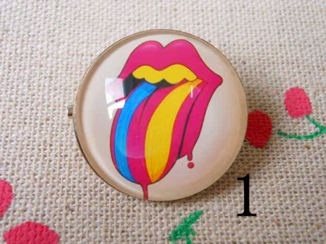 Broche en cristal artificiel - Ref 1180807 Image 6