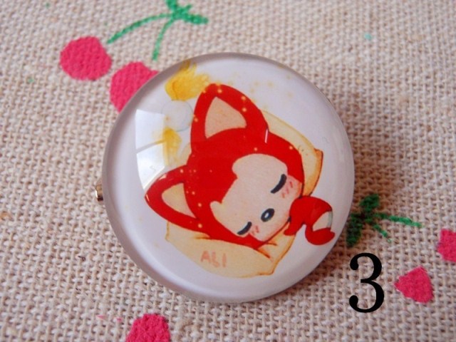 Broche en cristal artificiel - Ref 1180631 Image 8