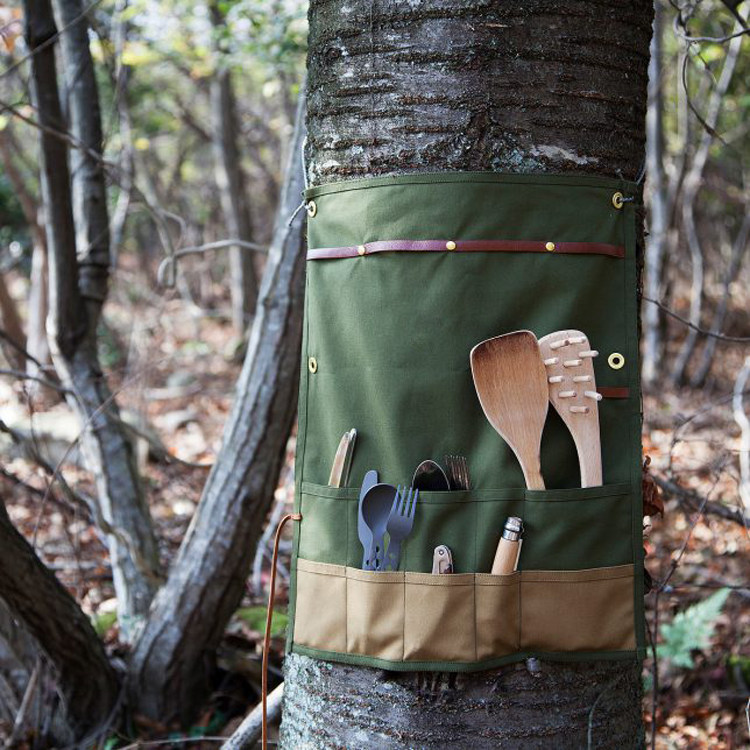 52bushcraft oil wax canvas outdoor tool containing bag gardening appliance cashier bag for bag inclusions cashier bag