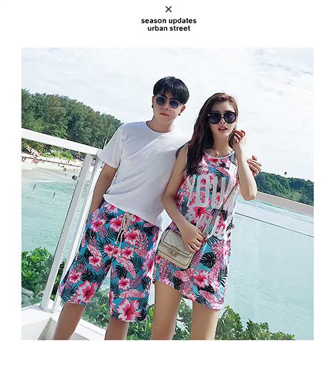 Cặp đôi đồ bơi nữ váy boxer ba mảnh bikini nóng bỏng mùa xuân bảo thủ bãi biển giải trí phù hợp 	đồ đi biển đôi	