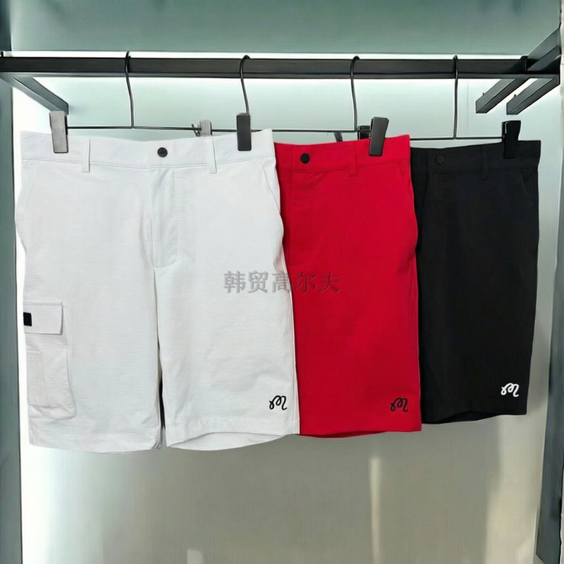 New Golf Clothing Men's Shorts Summer Thin Korean Style Five-Point Shorts Quick-Drying Breathable Sports Mid-Length Pants