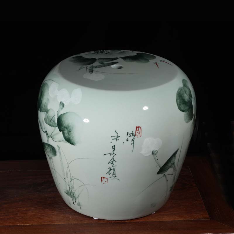 Jingdezhen hand - made fashion elegant ceramic porcelain who large pretty safe shoe ark, porcelain who