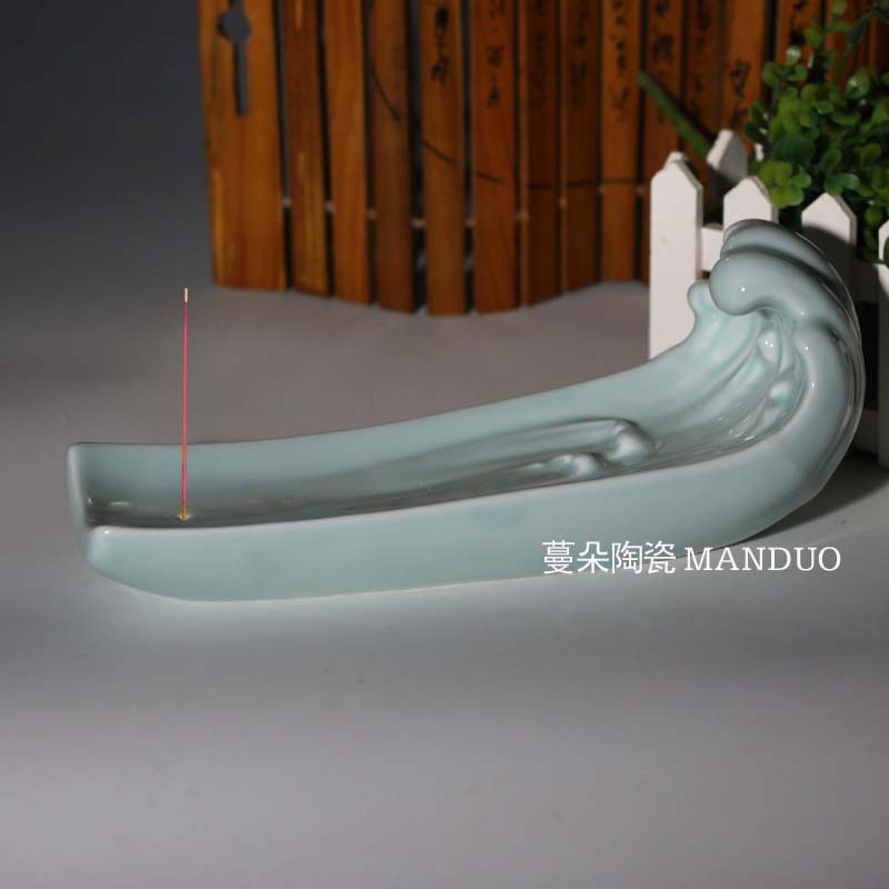 Delicate hand - cut ceramic porcelain bowl compote move culture club sandalwood inserted move tea pet at home