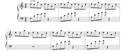 Flower Dance Flower Dance C tune simple version piano score