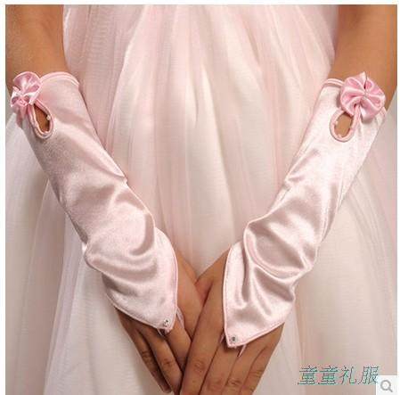 Gants pour fille en satin - Ref 2150000 Image 4