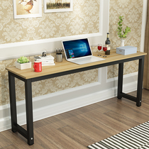 Simple computer desk desktop steel wood table home desk simple modern double desk writing desk