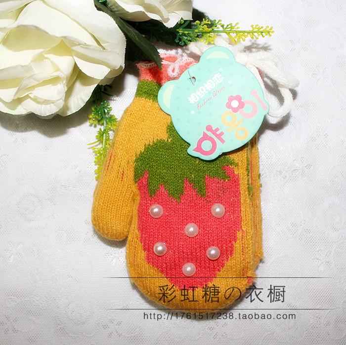 Gants pour fille en de laine - Ref 2150670 Image 8