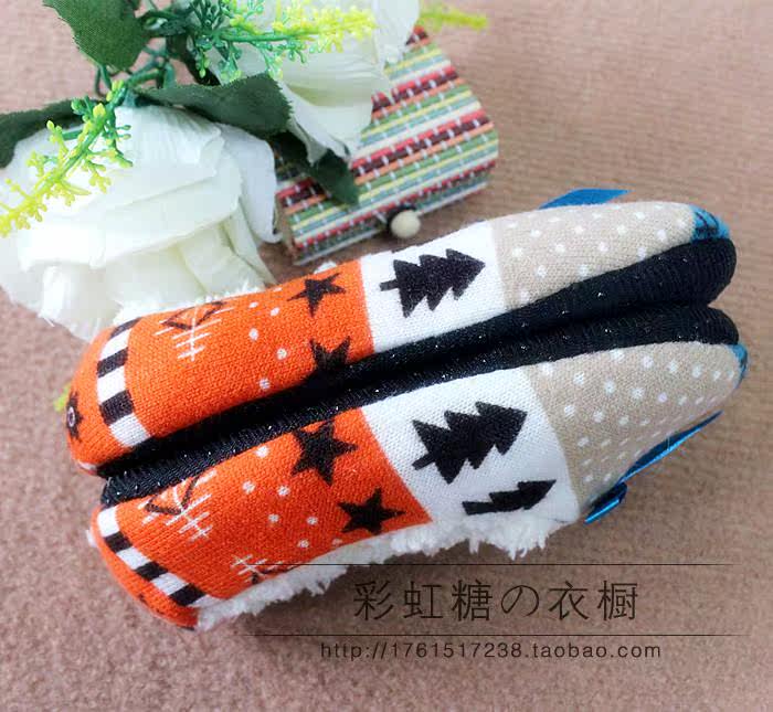 Pantoufles enfants en suède pour hiver - Ref 1028651 Image 14