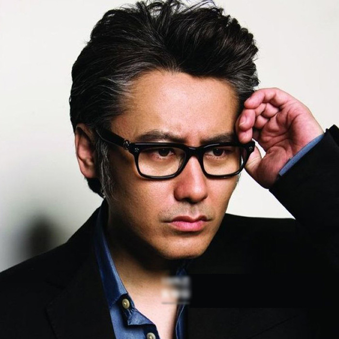 Wu Xiubo Style Fine Texture Square Frame Acetate Prescription Eyeglass Frames for Men and Women, Korean Style Trendy Retro Ready-Made Glasses