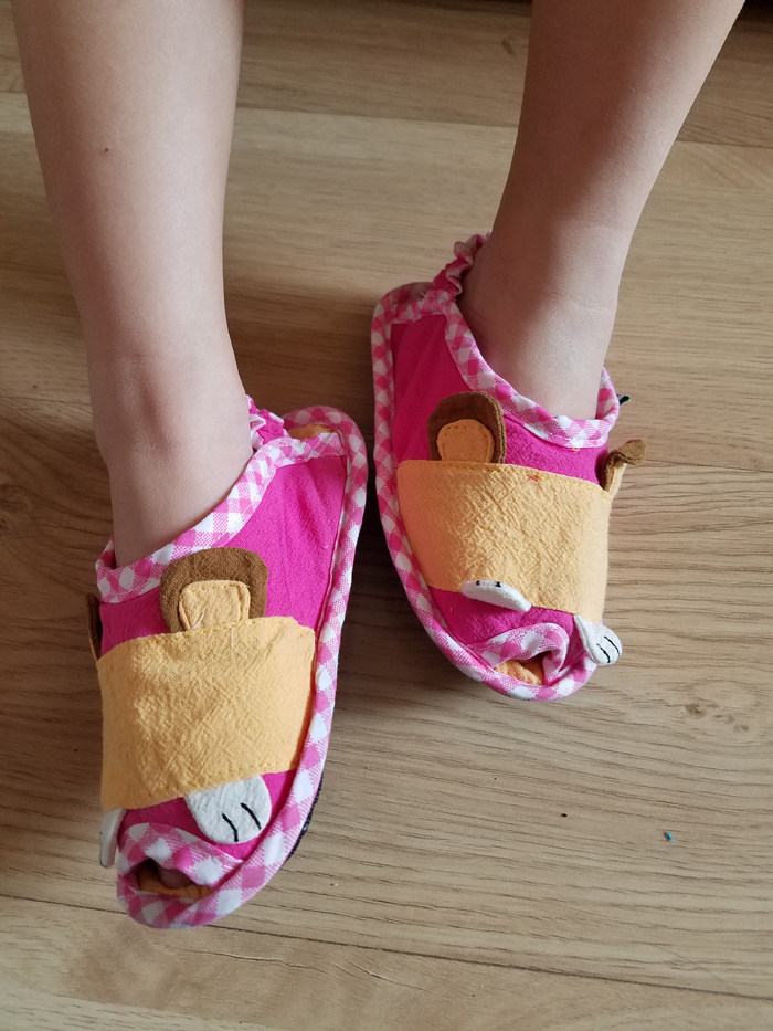 Pantoufles enfants en coton - Ref 1018859 Image 19
