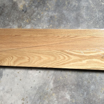 Red oak solid wood custom desktop board dining table desk bay window bar stair step board partition board