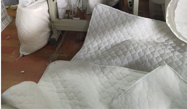 Mở rộng chiếc giường nệm pad khâu tùy chỉnh kích thước đặc biệt cho trẻ em trẻ sơ sinh giường bé mat tùy biến - Nệm nệm cao su non american