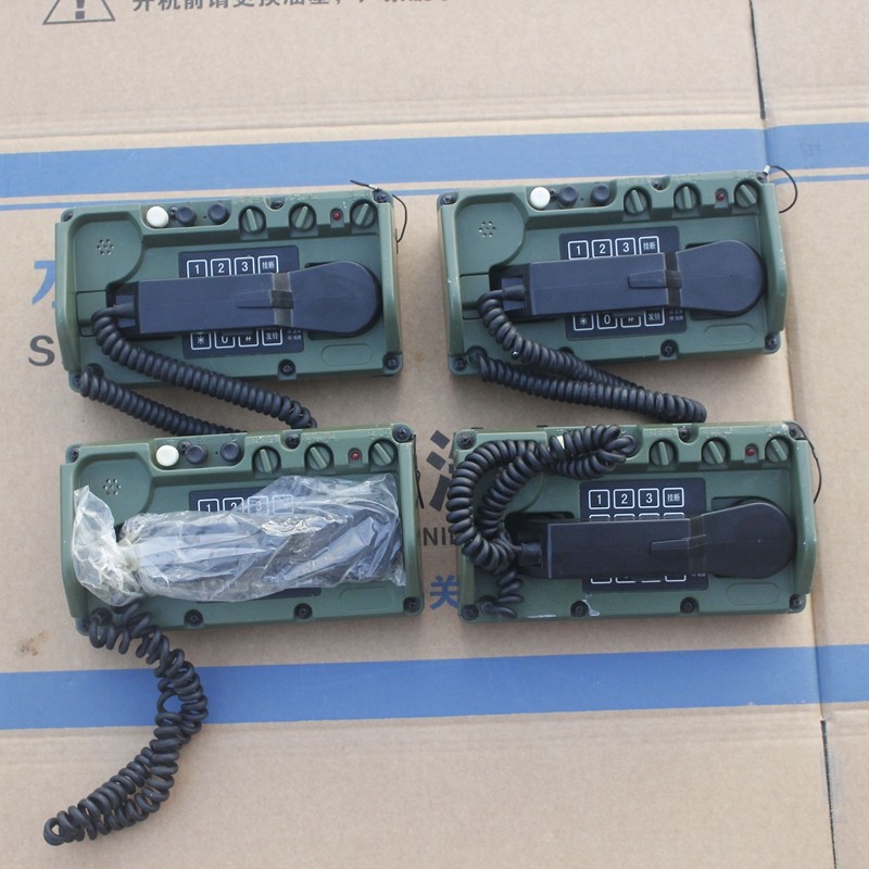 Field telephone TBH608 Type of mine Railway position Telephone TV and film Scenery Props Furnishing bar Collection