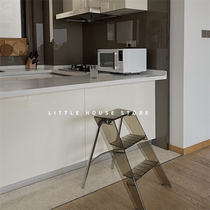Little-House of the House of the Litter) Versatile folding ladder flower shelf shelve shelf for divine beauty and beauty