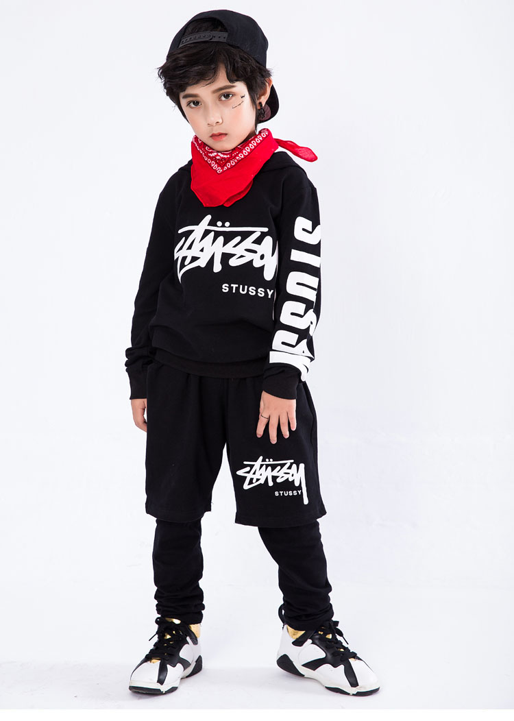 Trẻ em nhảy đường phố trang phục cậu bé mùa thu đẹp trai phù hợp với hip hop cô gái nhảy quần áo jazz nhảy hiphop trang phục trang phục dân tộc đẹp cho bé yêu