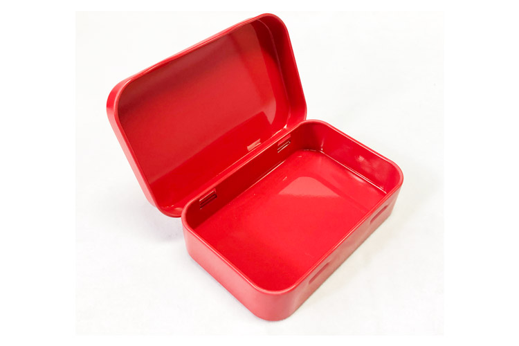 Link fisherman small iron box small U disk packaging with candy portable headphone card cartridge