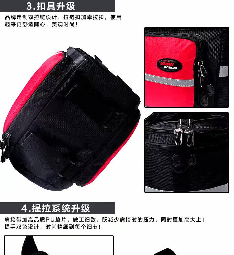 Sacoche pour vélo mixte ACACIA - Ref 2220951 Image 17