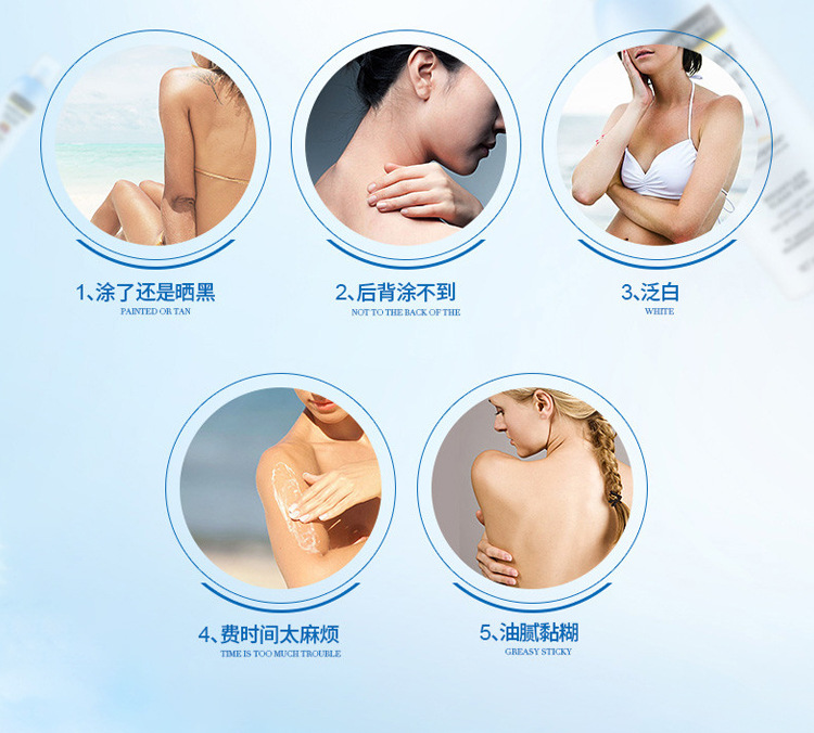 Mùa hè đứng nước năng động, kem chống nắng đặt kem chống nắng aloe vera sửa chữa bản chất SPF40 cách ly kem chống nắng la roche posay