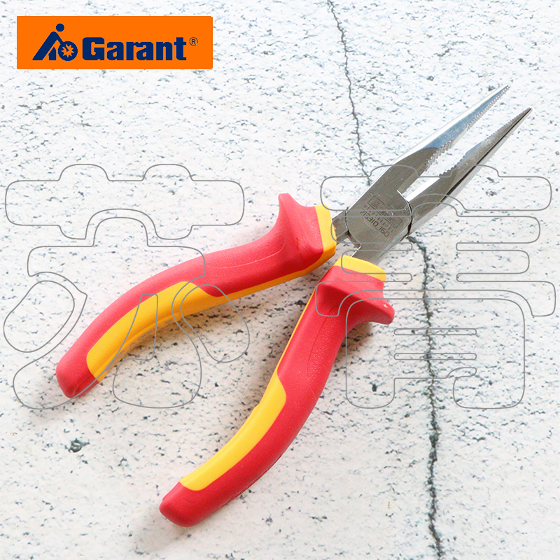 German Hoffman GARANT insulated pointed-nose pliers straight 160mm 200mm