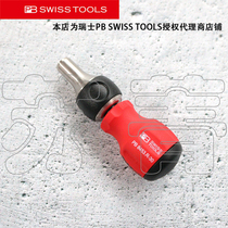 Manche de tournevis à cliquet dorigine suisse PB SWISS TOOLS avec 6 embouts PB 8453 R-30