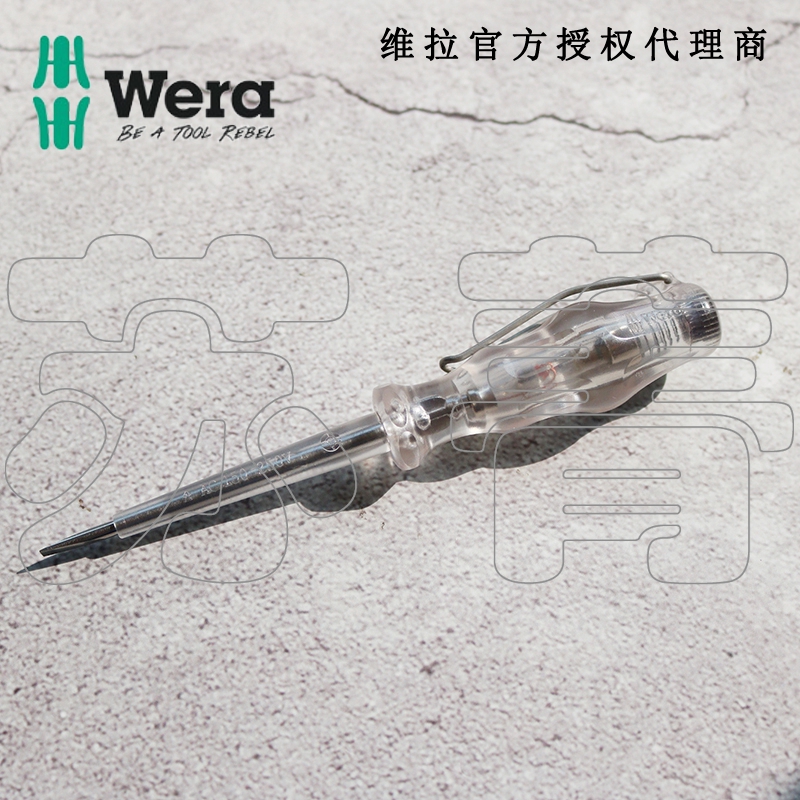 Germany's Wera Villa 247 unipolar electron test pen 05005655001