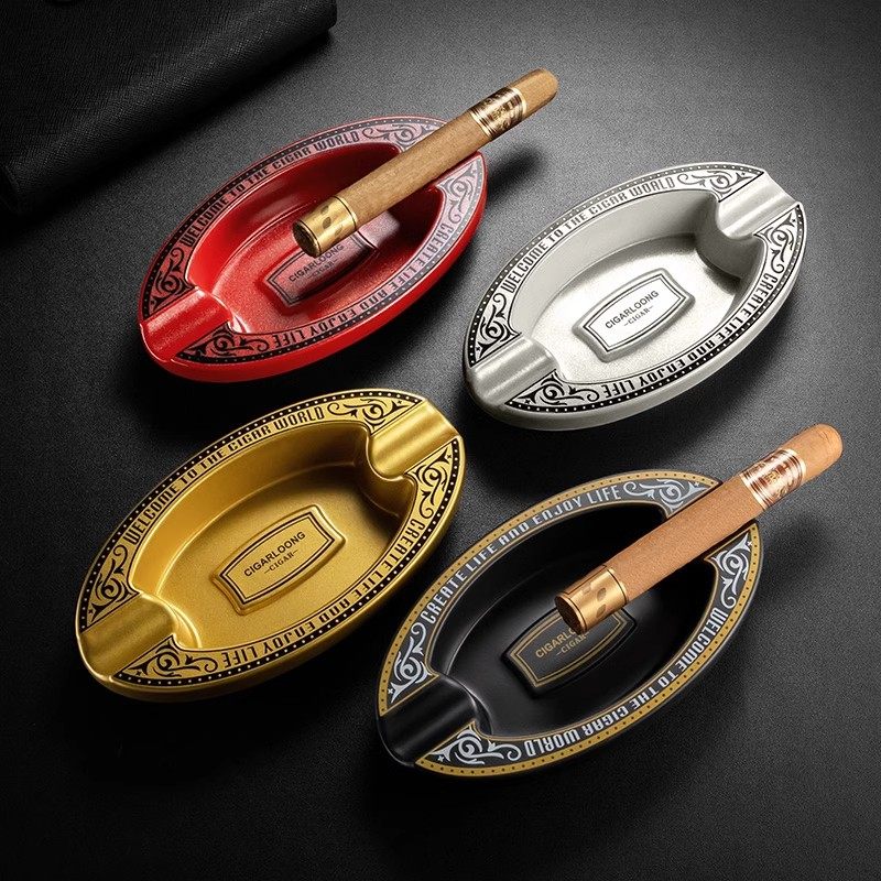 家庭用大型ポータブル葉巻灰皿 - クリエイティブで個性的な装飾 - 葉巻消火器灰皿