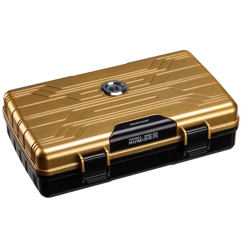 CIGARLOONG cigar humidity box built-in sponge portable large-capacity 10-pack special cigarette box