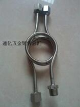 Buffer tube Pressure gauge curved condenser tube