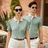 Шелковая футболка polo для работы, делается под заказ, короткий рукав, с печатью вашего логотипа