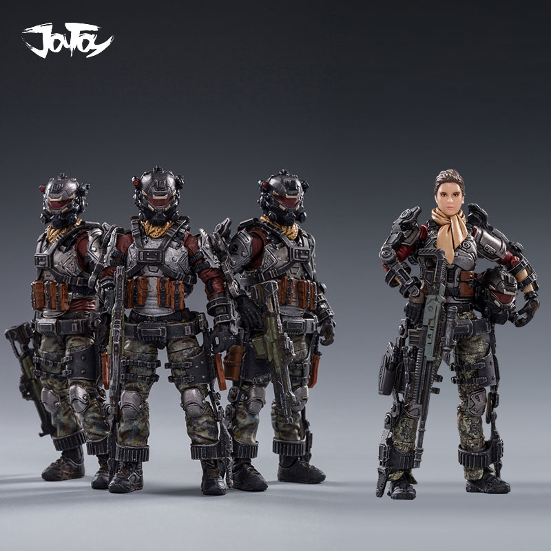 Double Sickle Team Of FourDark source Man soldier 3.75 inch series 1 : 18 beautiful Marine Corps special type tactics troops airborne Reconnaissance company USMC