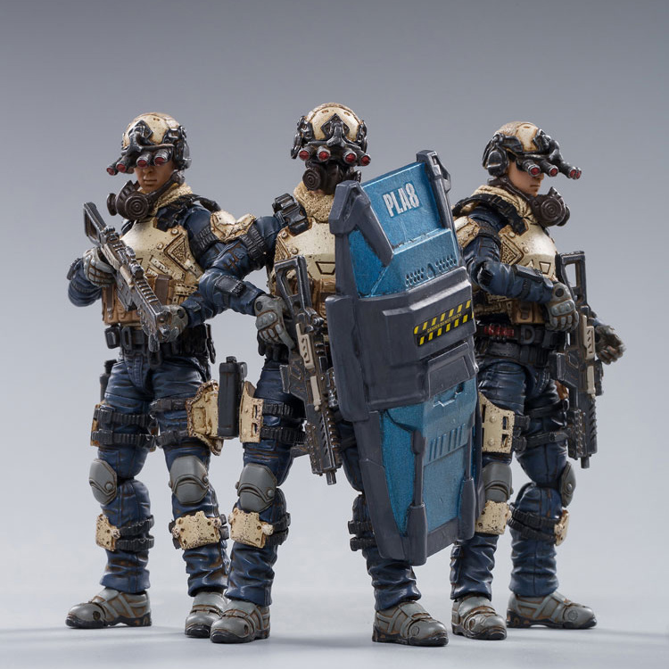 Indigo Team Trio [Spot Flash]Dark source Man soldier 3.75 inch series 1 : 18 beautiful Marine Corps special type tactics troops airborne Reconnaissance company USMC