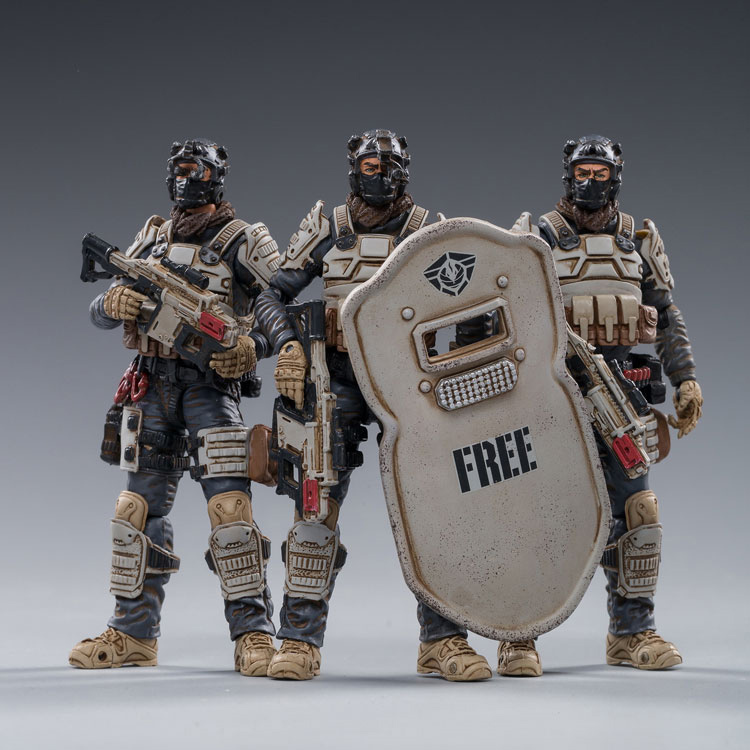 Moon Wolf Team Trio [Spot Flash]Dark source Man soldier 3.75 inch series 1 : 18 beautiful Marine Corps special type tactics troops airborne Reconnaissance company USMC
