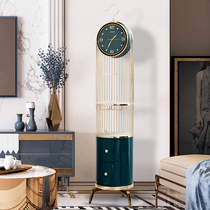Floor-to-ceiling clock living room home fashion modern light luxury corner cabinet clock station vertical luxury decorative ornaments seat clock