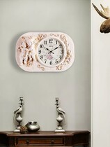 Household quartz clock wall clock living room modern simple creative fashion personality European light luxury American wall clock