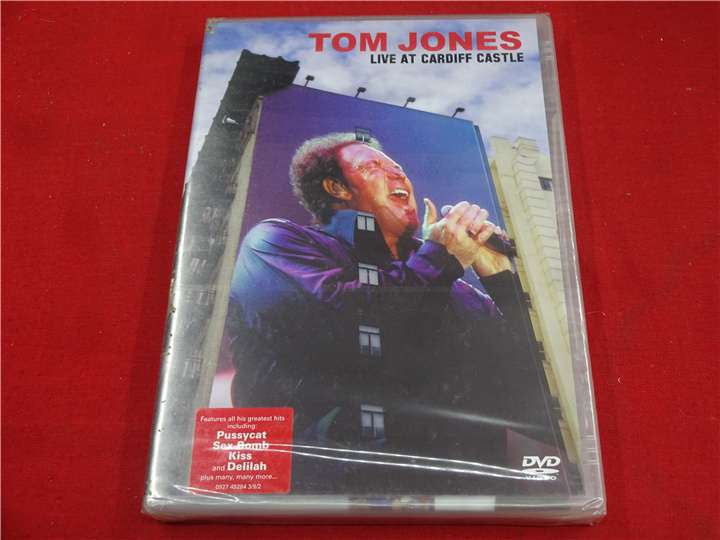 Tom Jones Live at Cardiff Castle DVD 欧版未拆子1886 于