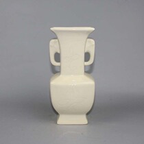 The Five Famous Kilns of the Song Kilns With Double Ear Flat Bottle Double Elephant Snuff and Antique Collection Antique Porcelain Boutique Pendulum