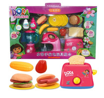 Dora the Explorer small helper toy combination spray rice cooker doctor vending machine kitchen children Girl