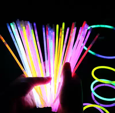 Fluorescent stick glowing bracelet bracelet disposable concert party event annual meeting one children set of decorative props