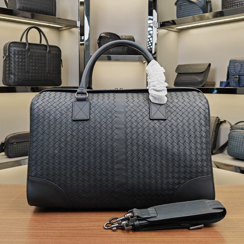 Вместительная и большая плетеная очень большая сумка для путешествий для отдыха, из натуральной кожи