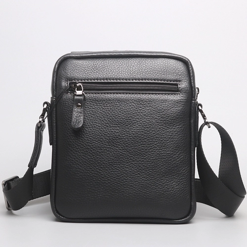 Мужская трендовая сумка через плечо для отдыха, кожаный рюкзак, ремешок для сумки, сумка на одно плечо, из натуральной кожи